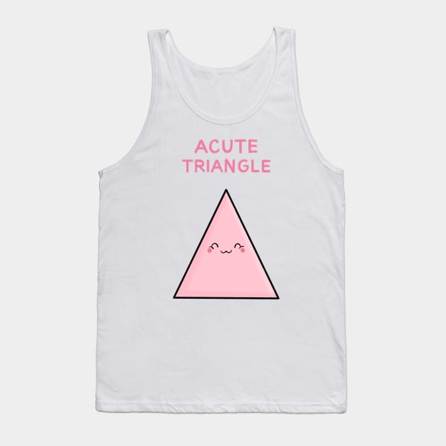 Acute Triangle Tank Top by CarlBatterbee